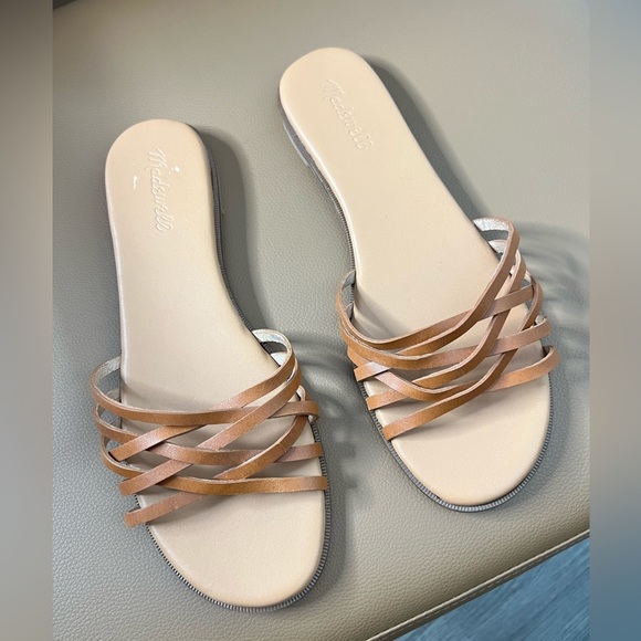 NWOT Madewell Conac Brown Strappy Leather Sandals Sz 9 - Picture 6 of 6